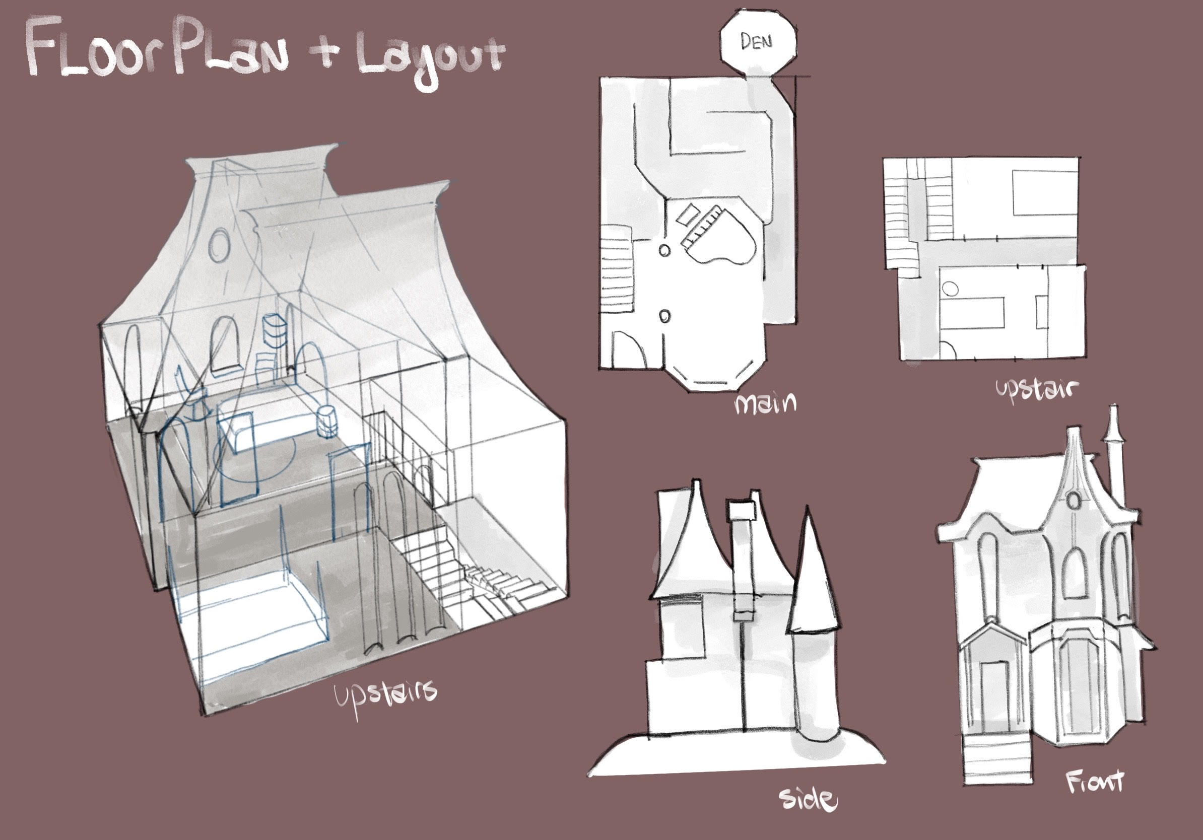 Nocturnal Valley – lila s house layout